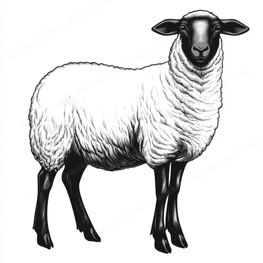 Sheep Vector Graphic preview
