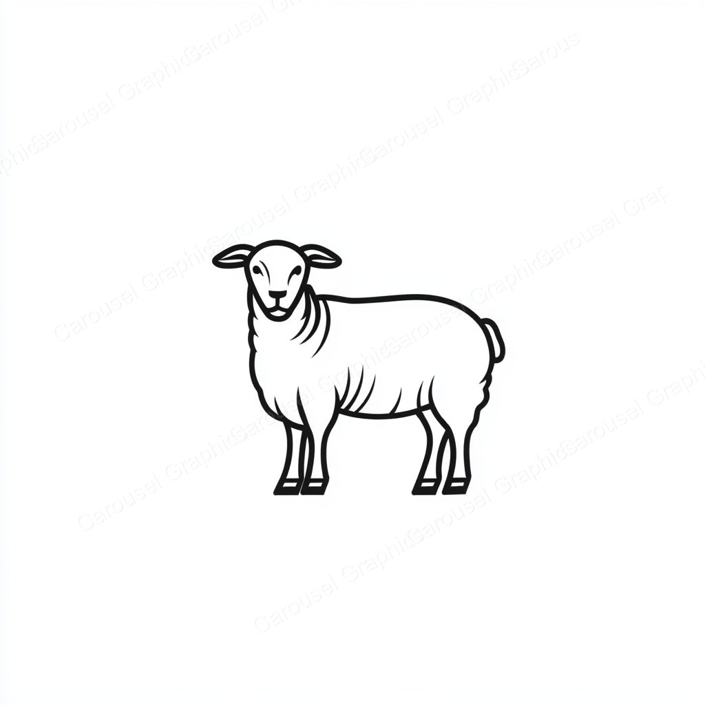 Sheep Vector Graphic preview