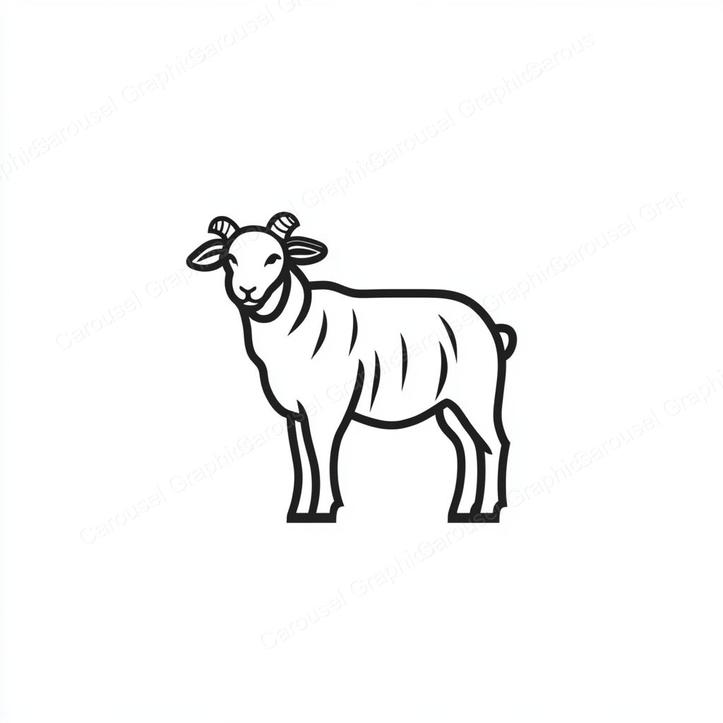 Sheep Vector Graphic preview