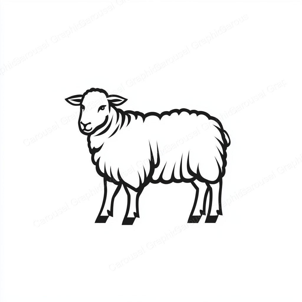 Sheep Vector Graphic preview