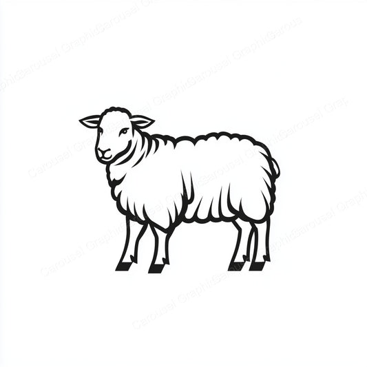 Sheep Vector Graphic preview