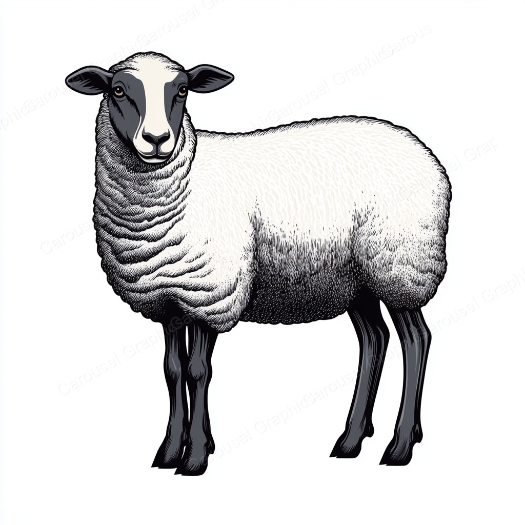 Sheep Vector Graphic preview