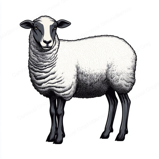 Sheep Vector Graphic preview