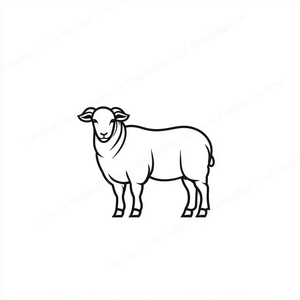 Sheep Vector Graphic preview