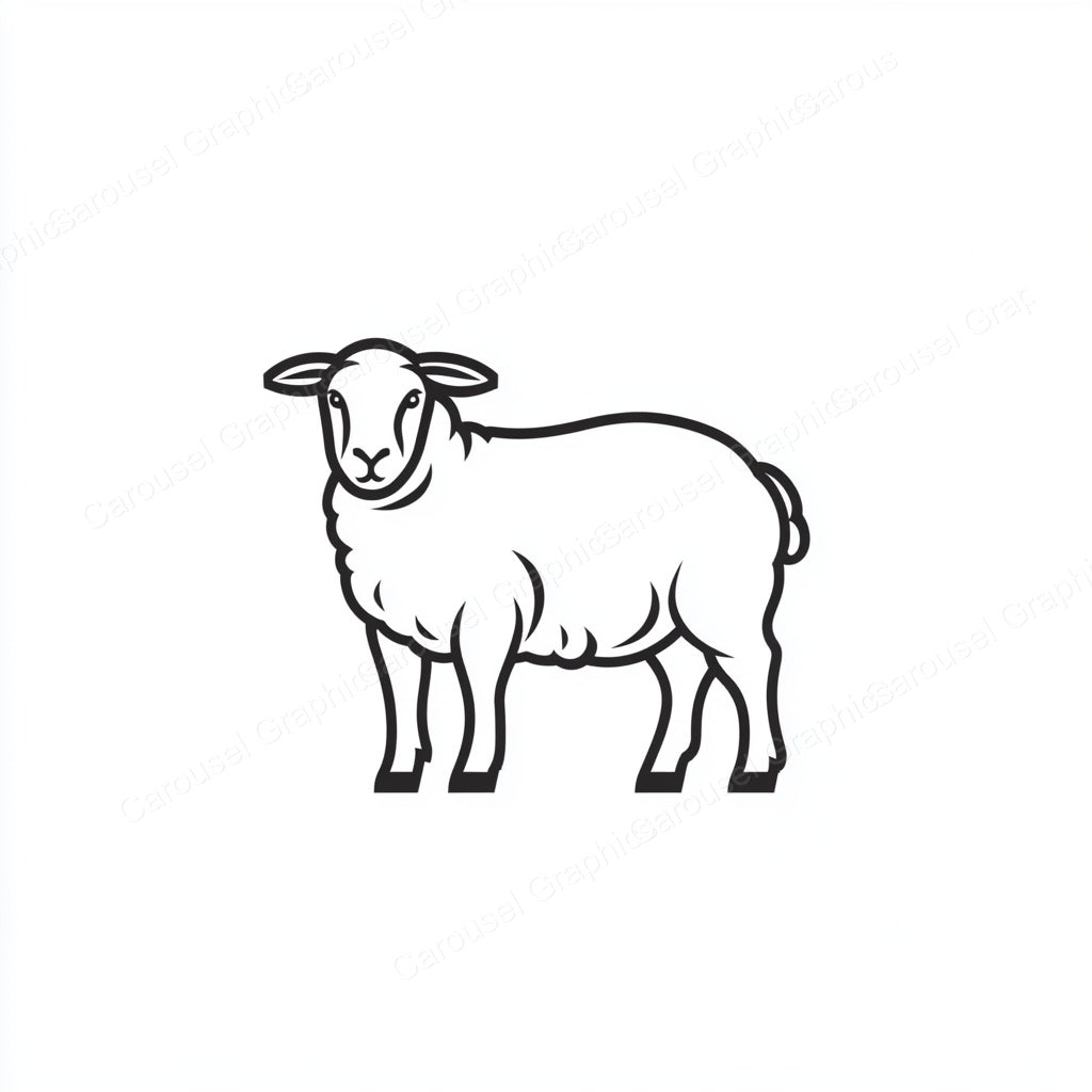 Sheep Vector Graphic preview