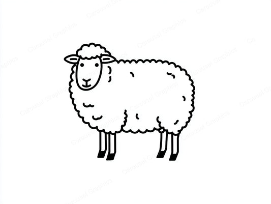 Sheep Vector Graphic preview
