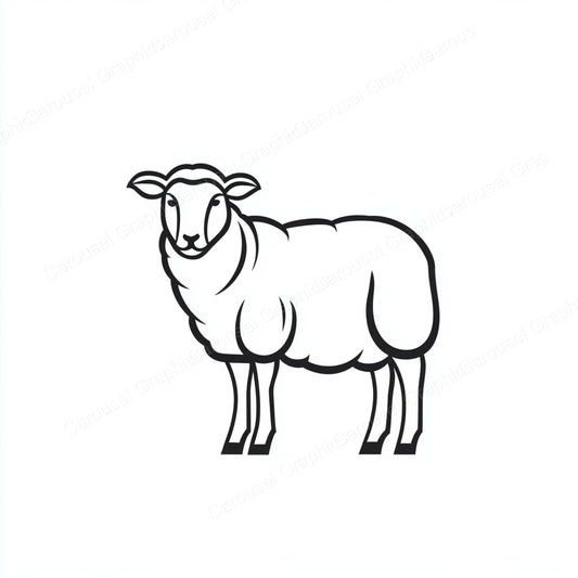 Sheep Vector Graphic preview