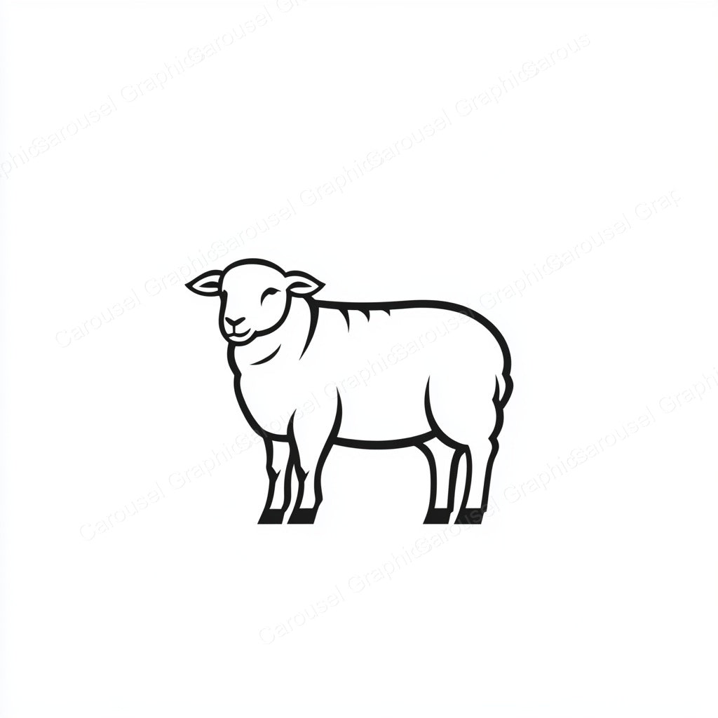 Sheep Vector Graphic preview
