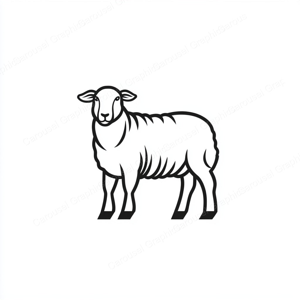 Sheep Vector Graphic preview