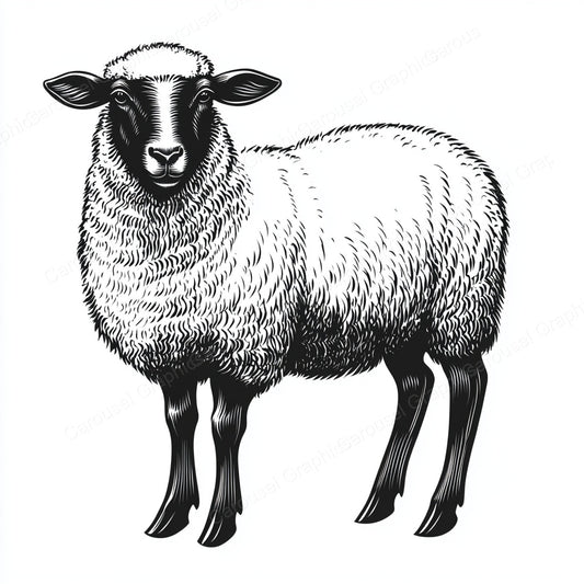 Sheep Vector Graphic preview
