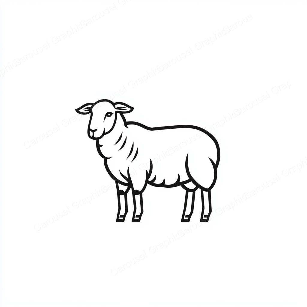 Sheep Vector Graphic preview