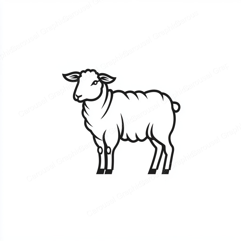 Sheep Vector Graphic preview