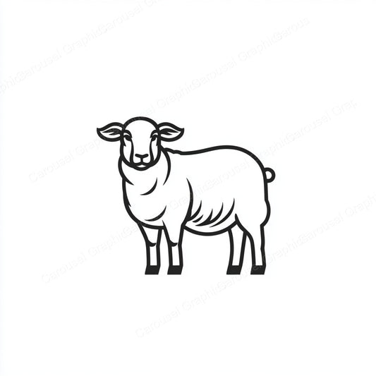 Sheep Vector Graphic preview