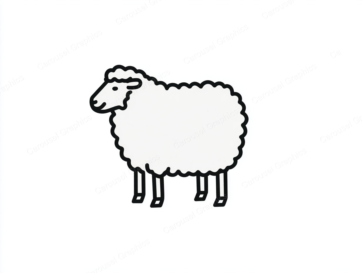 Sheep Vector Graphic preview