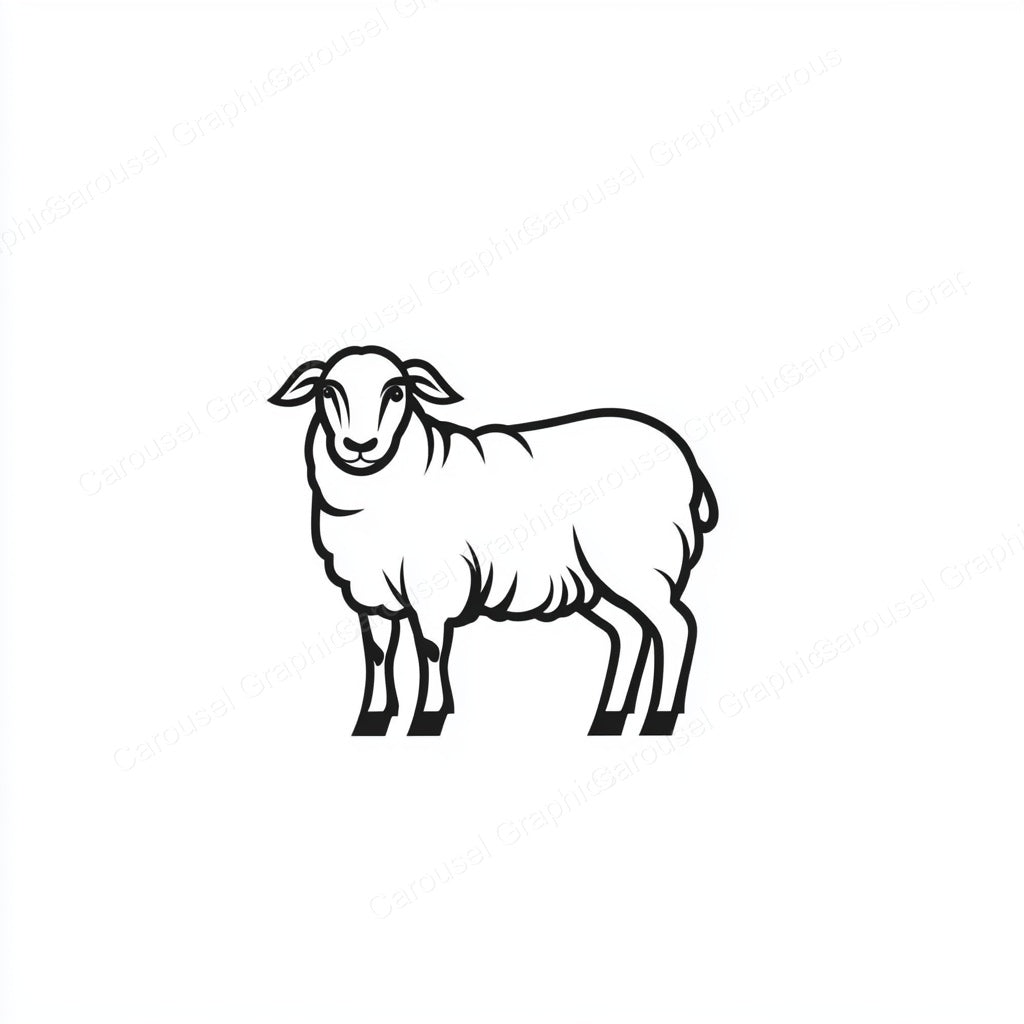 Sheep Vector Graphic preview
