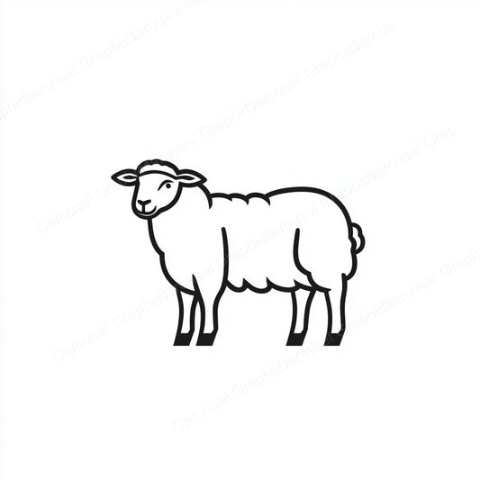 Sheep Vector Graphic preview