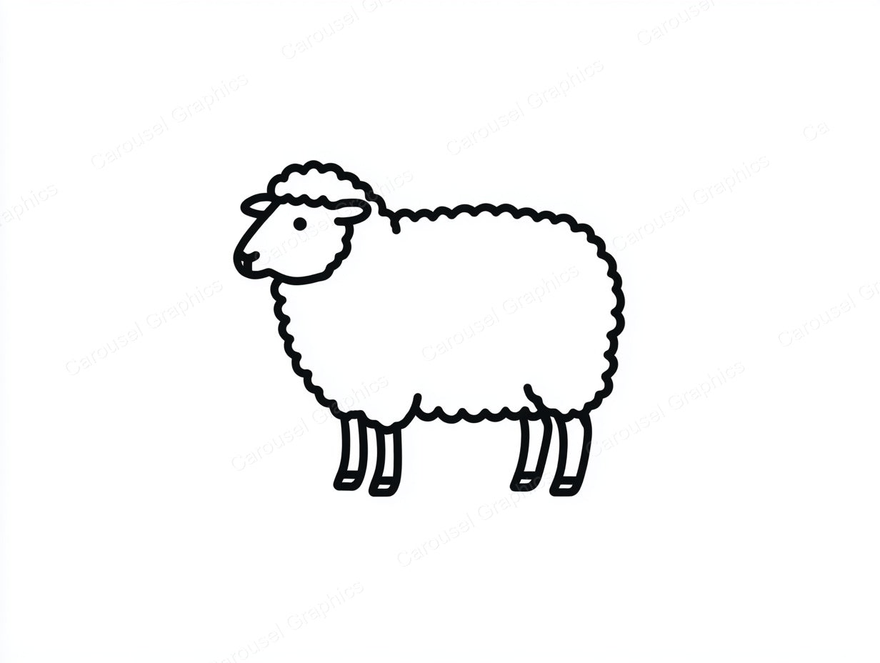 Sheep Vector Graphic preview