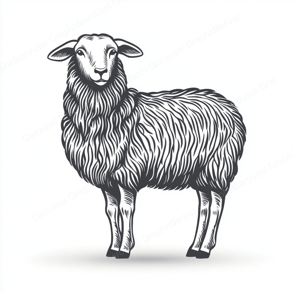 Sheep Vector Graphic preview