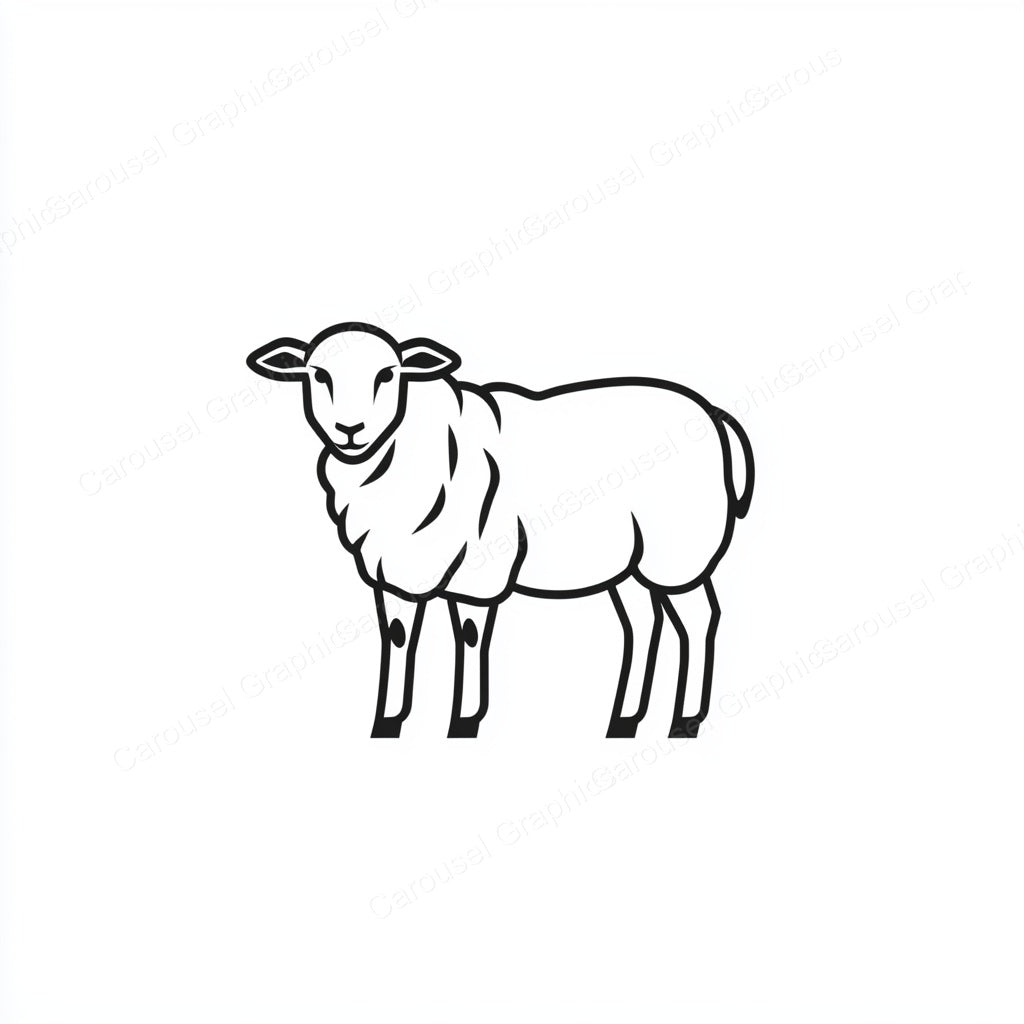 Sheep Vector Graphic preview