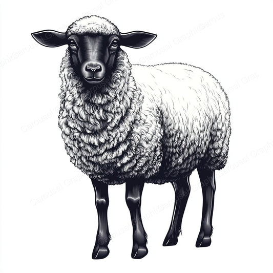 Sheep Vector Graphic preview