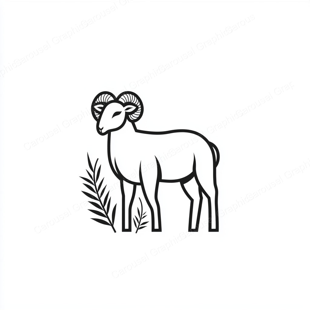 Sheep Vector Graphic preview