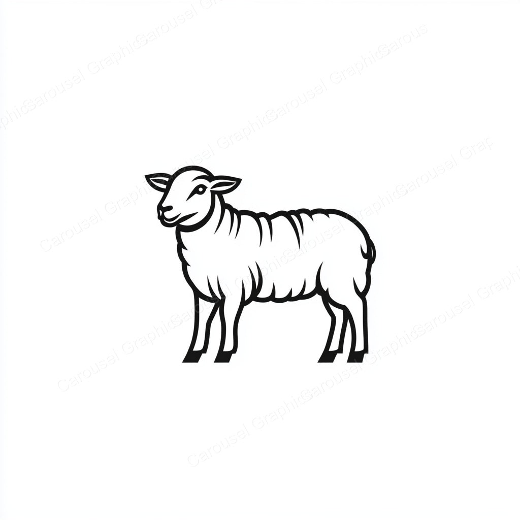 Sheep Vector Graphic preview
