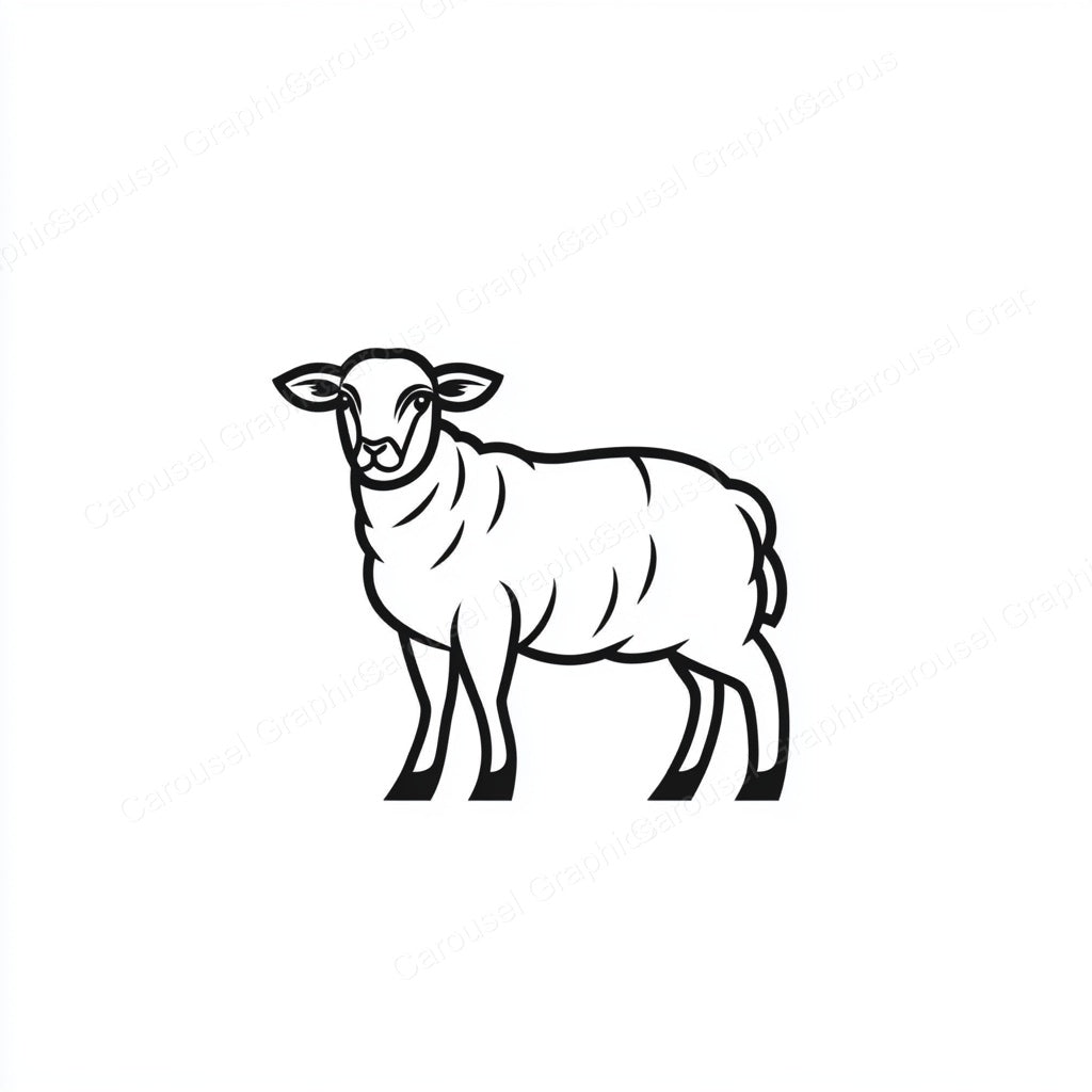 Sheep Vector Graphic preview