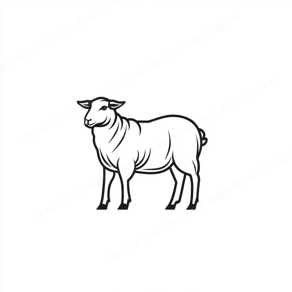 Sheep Vector Graphic preview