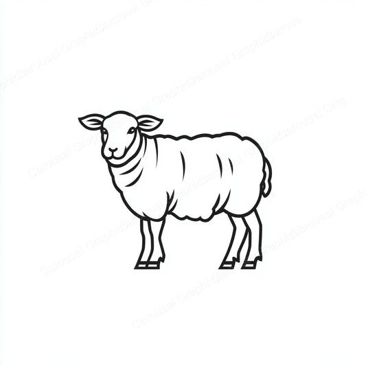 Sheep Vector Graphic preview