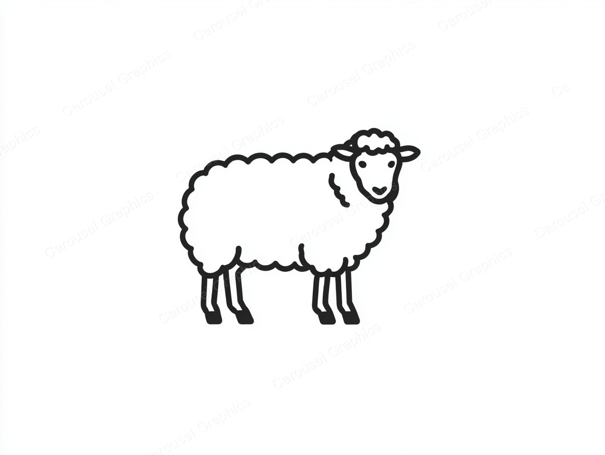 Sheep Vector Graphic preview