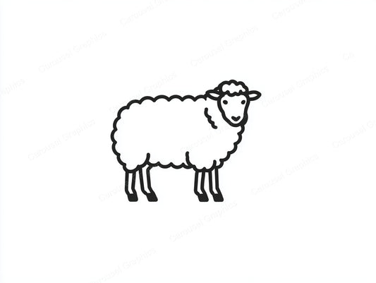 Sheep Vector Graphic preview