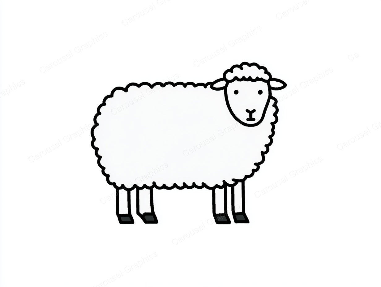 Sheep Vector Graphic preview