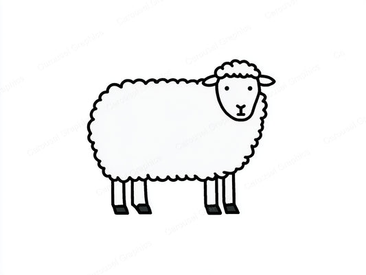 Sheep Vector Graphic preview