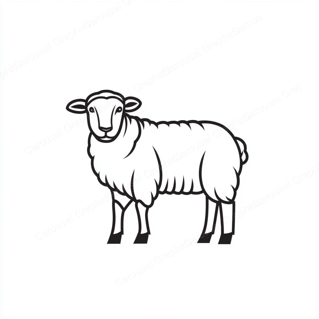 Sheep Vector Graphic preview