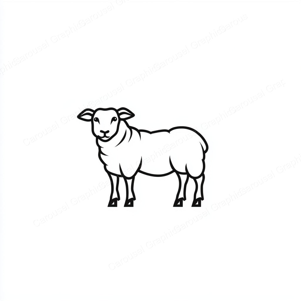 Sheep Vector Graphic preview