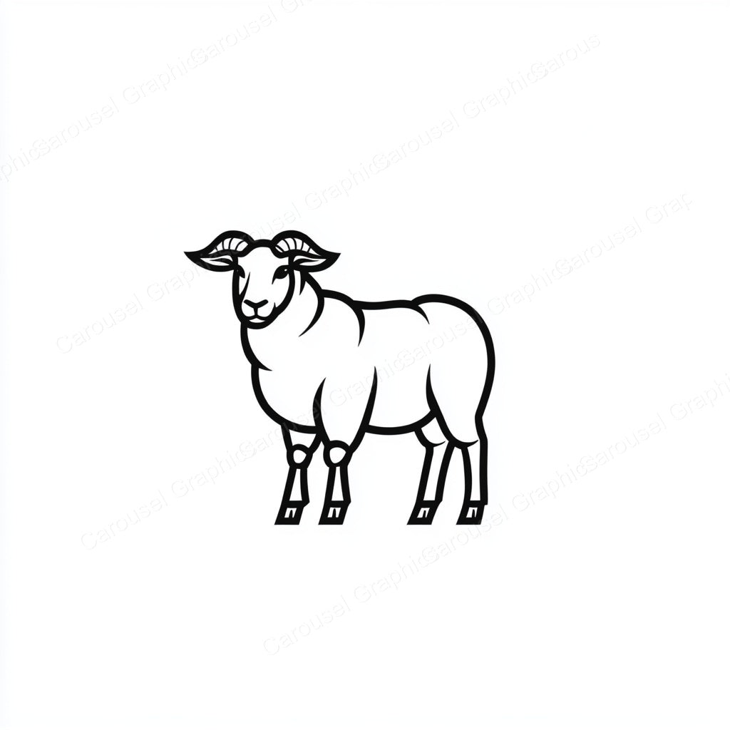 Sheep Vector Graphic preview