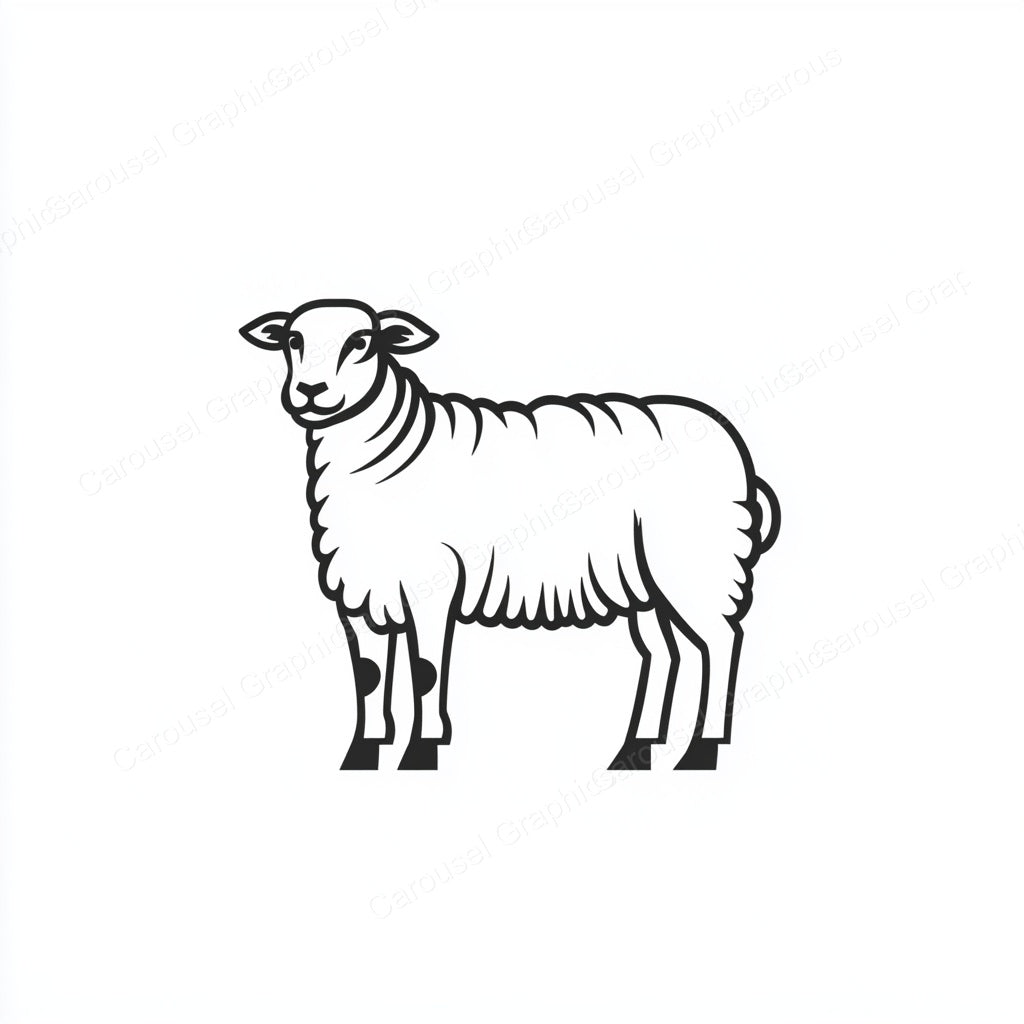 Sheep Vector Graphic preview