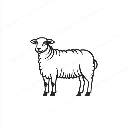 Sheep Vector Graphic preview