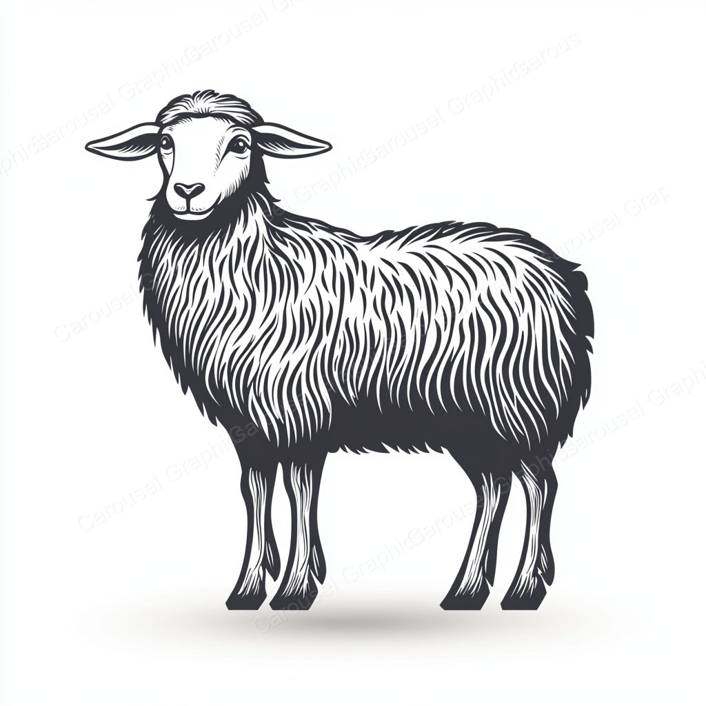 Sheep Vector Graphic preview