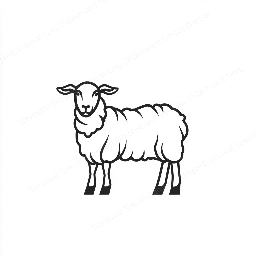 Sheep Vector Graphic preview