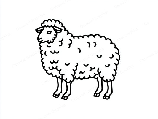 Sheep Vector Graphic preview