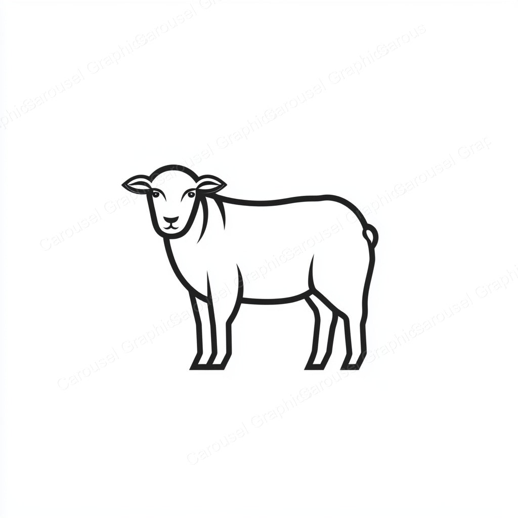 Sheep Vector Graphic preview