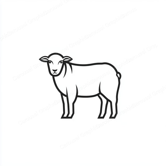 Sheep Vector Graphic preview