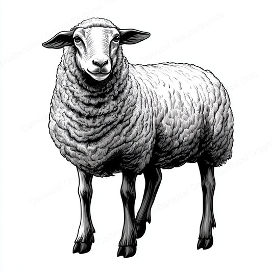Sheep Vector Graphic preview