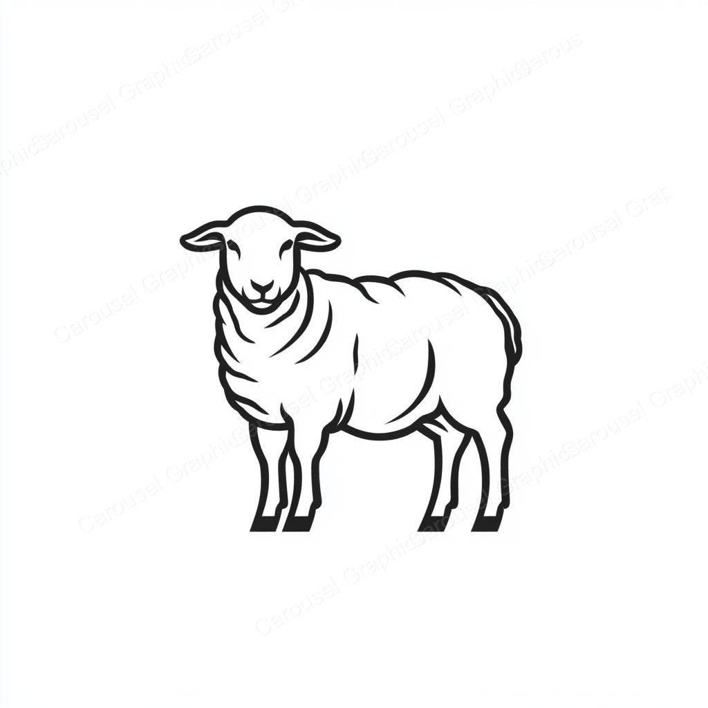 Sheep Vector Graphic preview