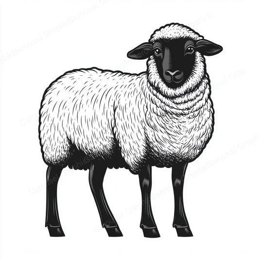 Sheep Vector Graphic preview