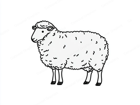 Sheep Vector Graphic preview