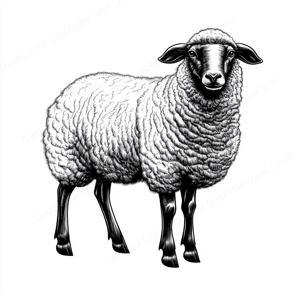 Sheep Vector Graphic preview