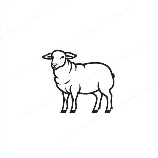 Sheep Vector Graphic preview