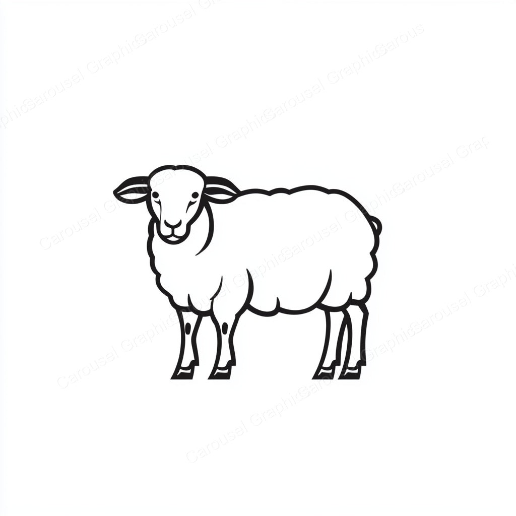 Sheep Vector Graphic preview